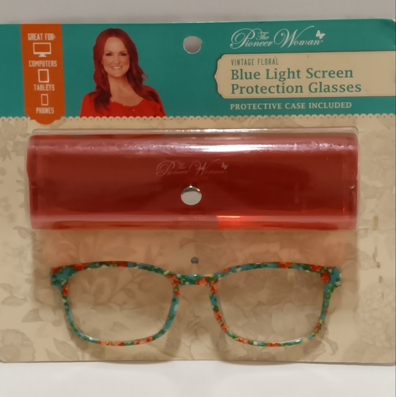 Pioneer Woman Vintage Floral Blue Light Screen Protection Glas… - Picture 1 of 3